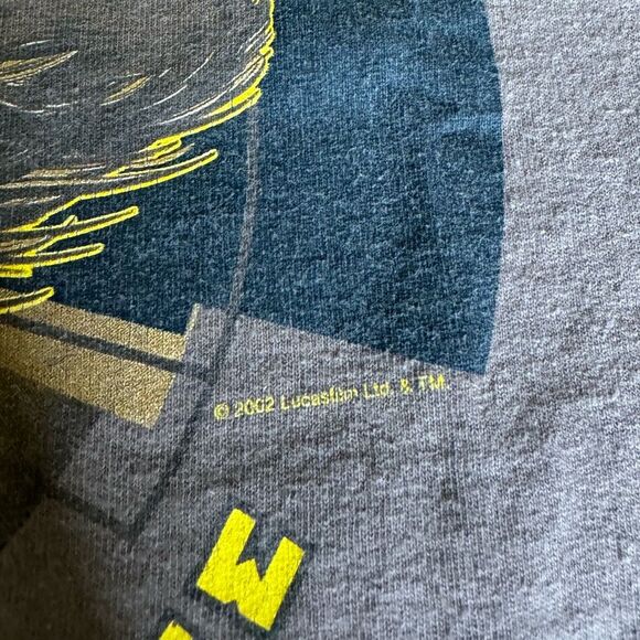 Vintage Star Wars Shirt  00s Y2K When All Else Fails Send In The Wookie Tee - Picture 9 of 15